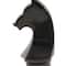 CosmoLiving by Cosmopolitan Dark Gray Chess Sculpture Set
